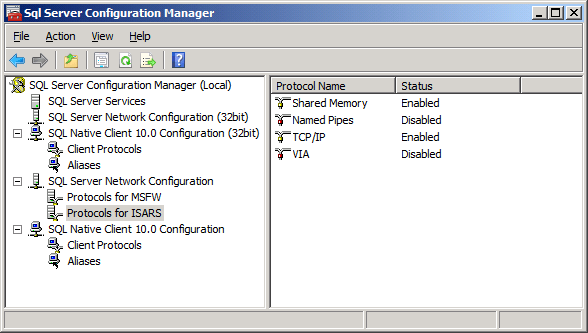SQL Configuration Tools